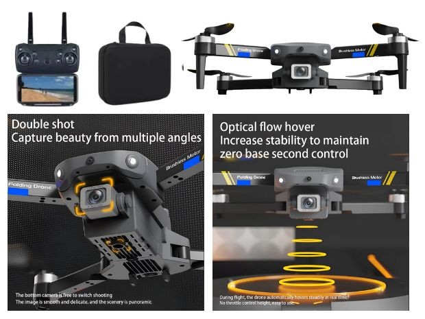 &u+ DRONE CUADRICOPTERO + DOBLE CAMARA TXD-G3